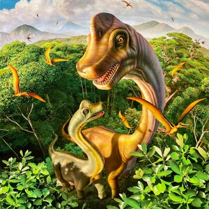 Brachiosaurus Panel by JQ Licensing