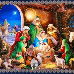 Nativity Panel by QT