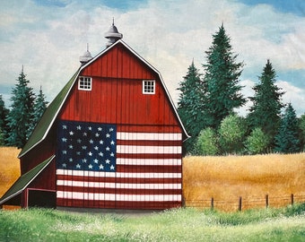 American Barn by Artlicensing