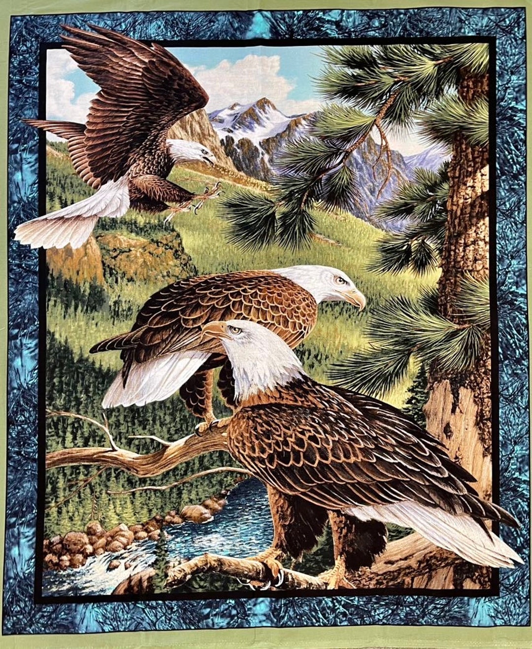 Wild Wings Flying High Panel by Springscreative Etsy