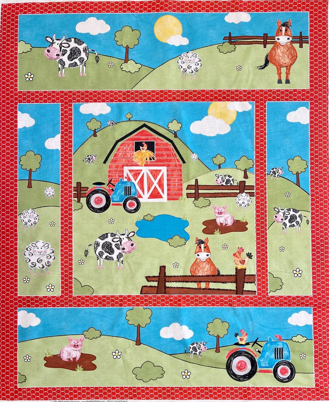 Coloring on the Farm by Rileyblake - Etsy