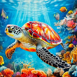 Underwater Beauty Panel by Artlicensing