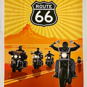Route 66 Motorcycle by RileyBlake