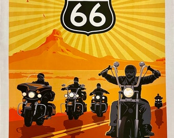 Route 66 Motorcycle by RileyBlake