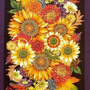 Autumn Flourish Panel by Studio E