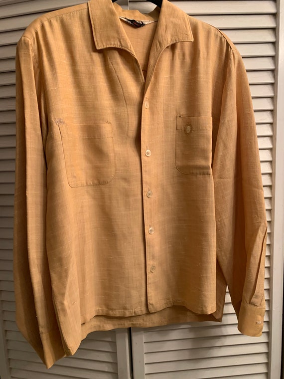 1950’s Vintage Mens Sportsman Shirt size M