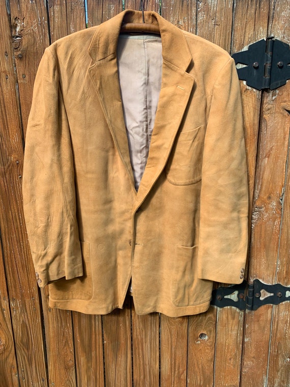Vintage 1940’s Mens Leather Jacket