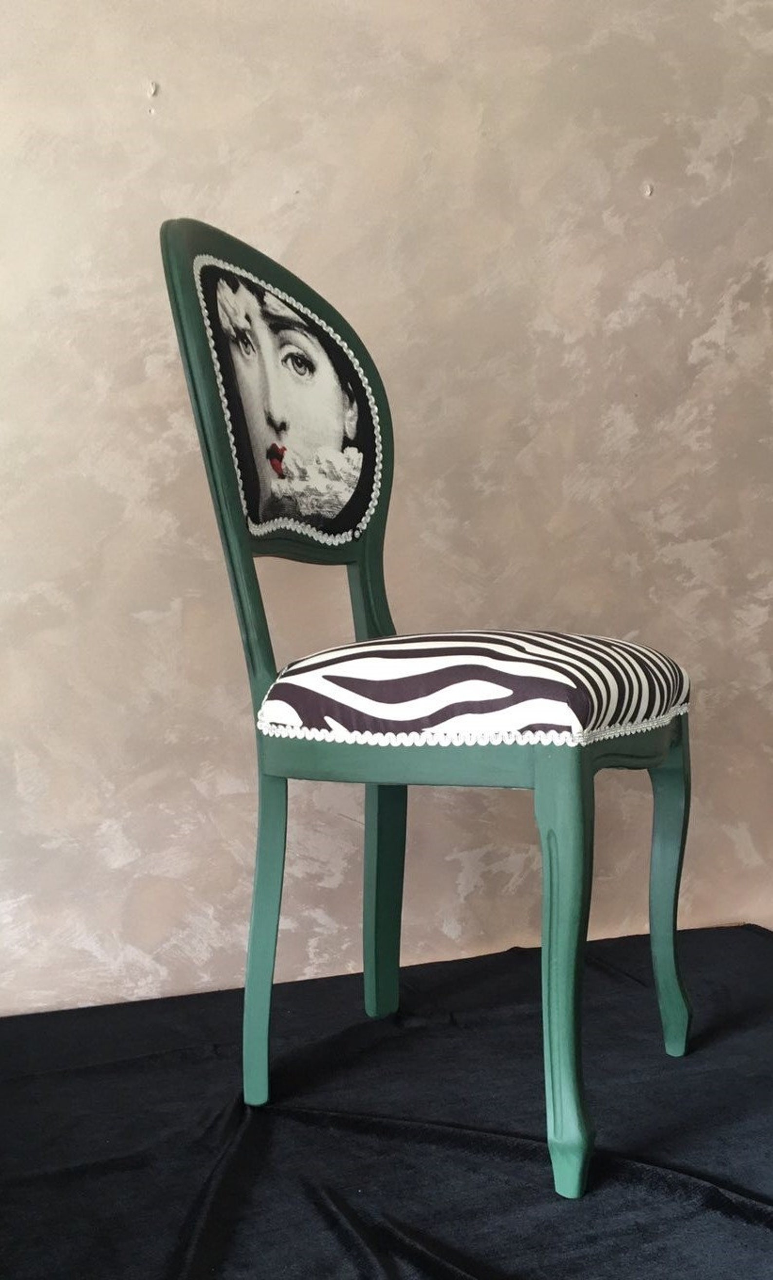 Akzent Stuhl. Boho Chic Esszimmerstuhl. Eklektischer Boho | Etsy