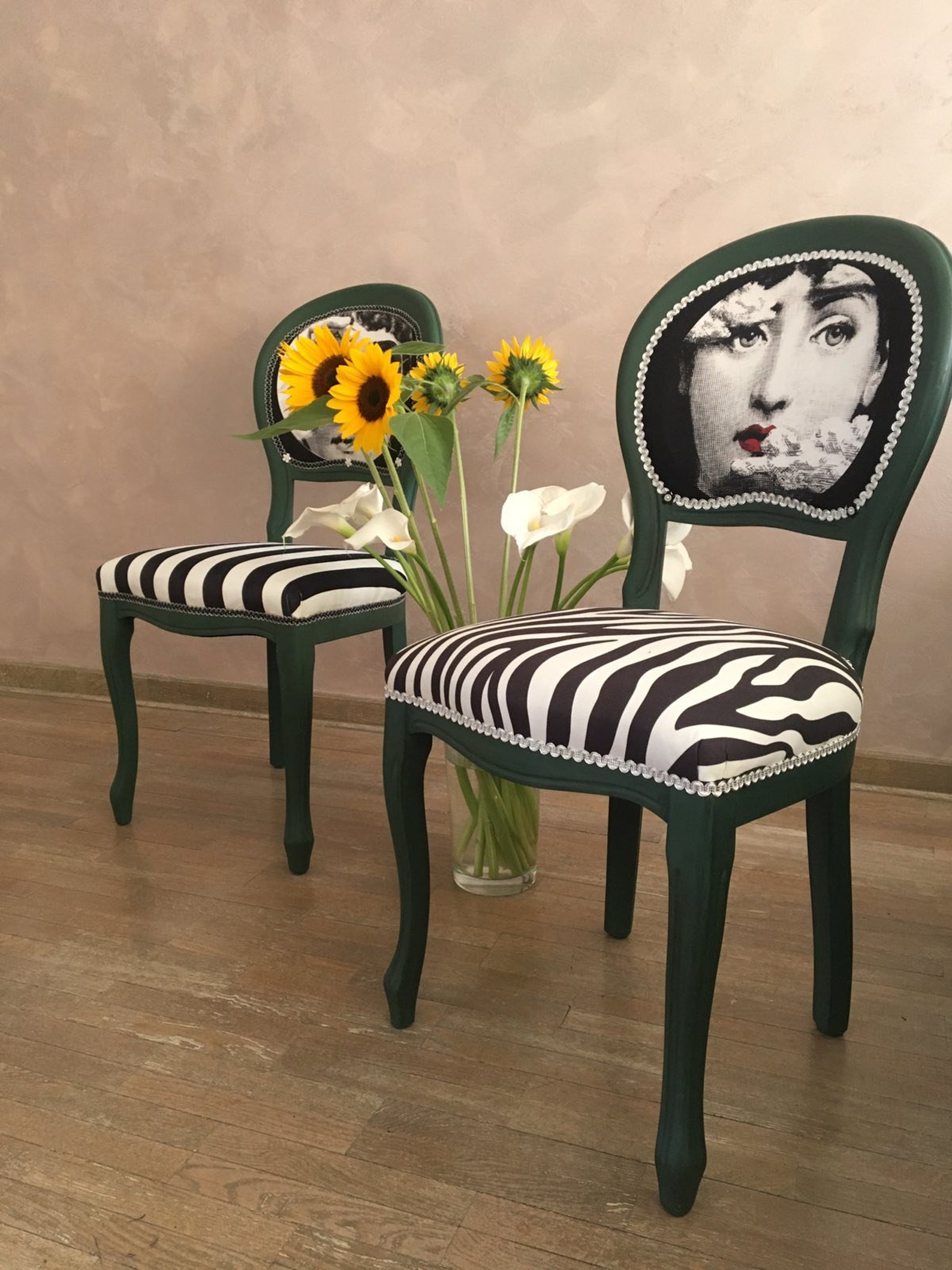 Akzent Stuhl. Boho Chic Esszimmerstuhl. Eklektischer Boho | Etsy