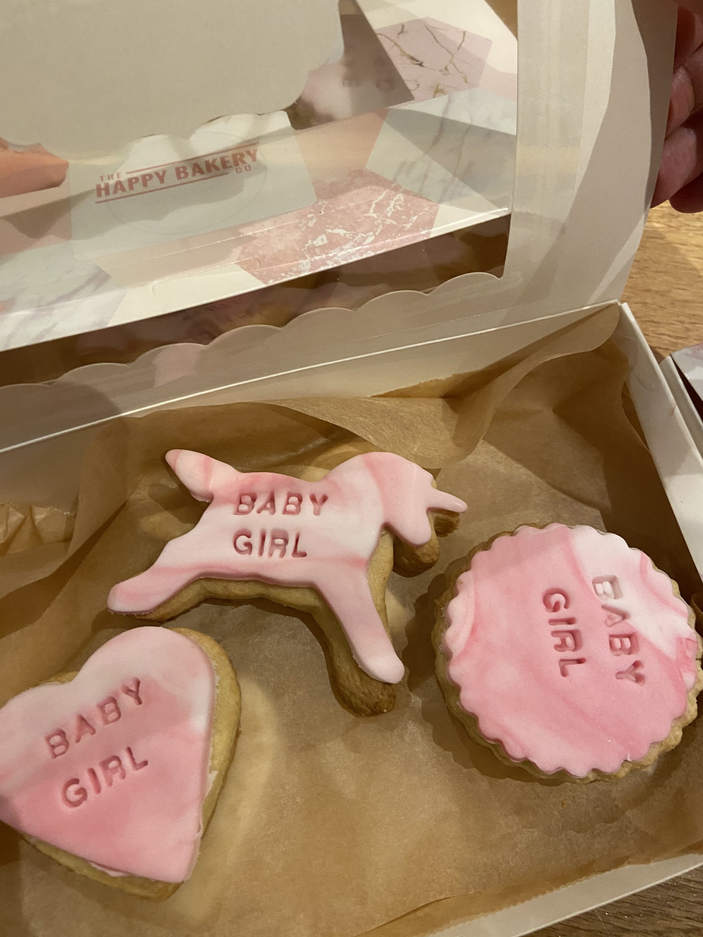 Gift boxed 6x personalised shortbread cookies biscuits Etsy