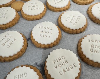 Personalized Shortbread Cookies: 12 Homemade Postal Treats
