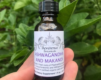 Makandi and Ashwagandha formula, Ayurvedic herbs, thyroid