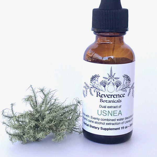 Usnea tincture, Usnea lichen dual extract, Usnea extract