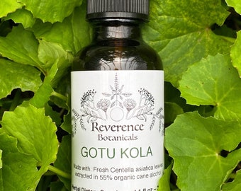 Gotu-kola-extract, verse Gotu-kolatinctuur, Centella asiatica