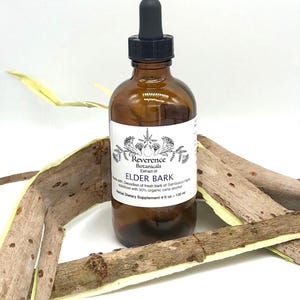 エルダー樹皮エキス、エルダー樹皮チンキ、エルダーベリー、ニワトコ