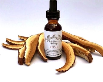 Reishi-tinctuur, extract van verse reishi-paddenstoelen, Ganoderma tsugae