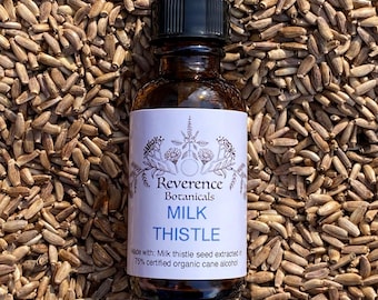 Milk Thistle extract, Milk thistle tincture, Liver support, Detox herb