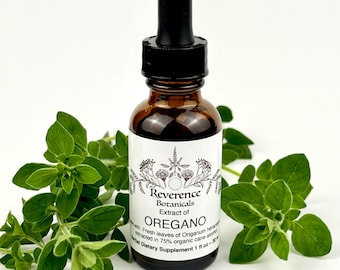 Oregano tincture, Greek oregano extract, Origanum heracleoticum