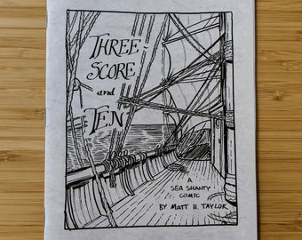 Threescore and Ten - a Sea Shanty Comic