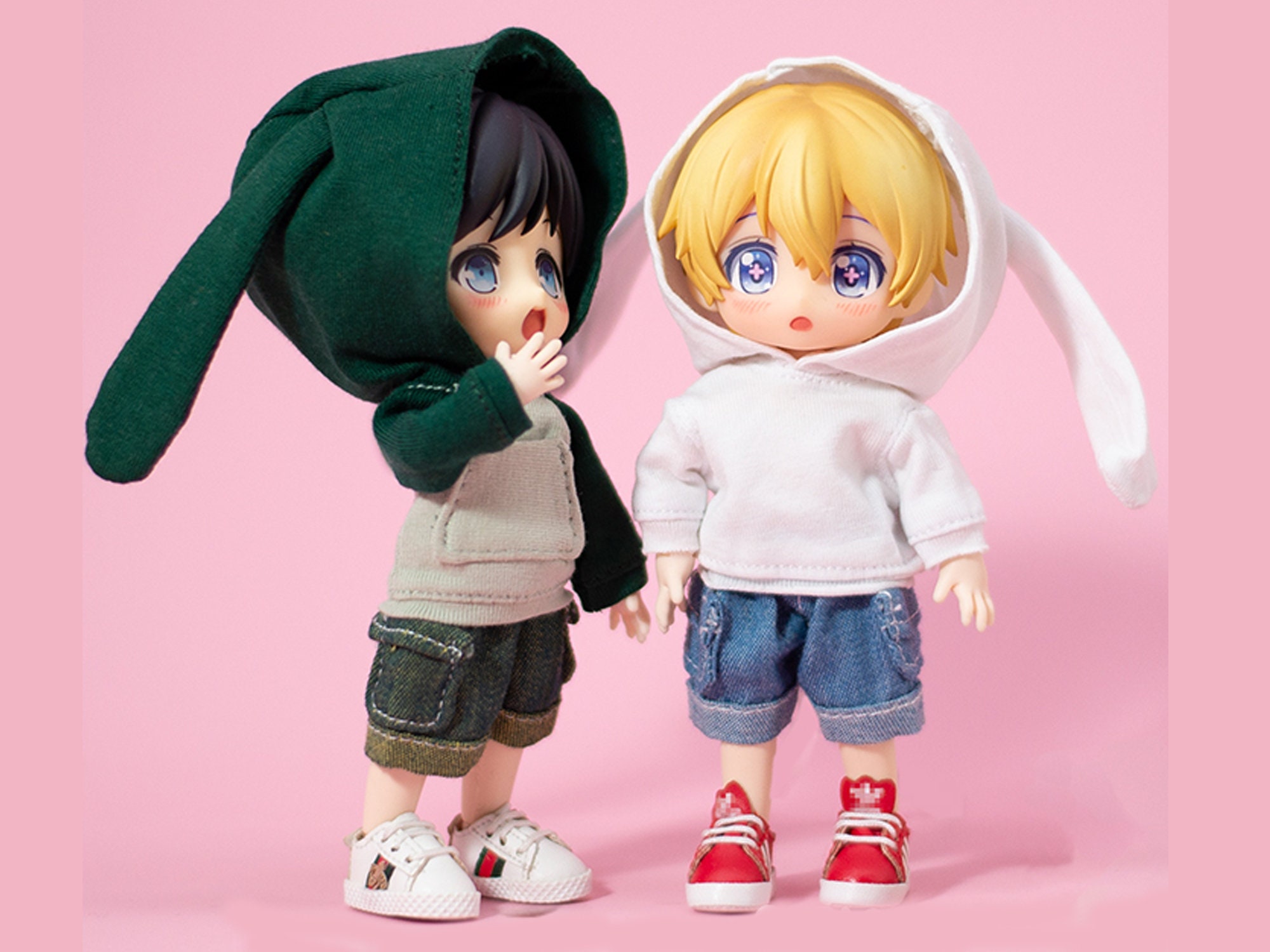 Nendoroid clothes Ob11 doll clothing Rabbit Ears Long Sleeve Etsy