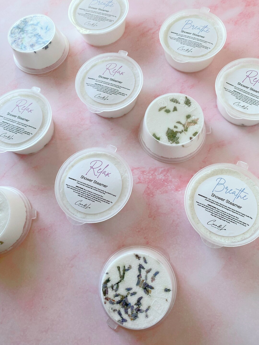 Shower Steamers | Essential Oil Shower Tablets | Relax, Calm & Uplift ...