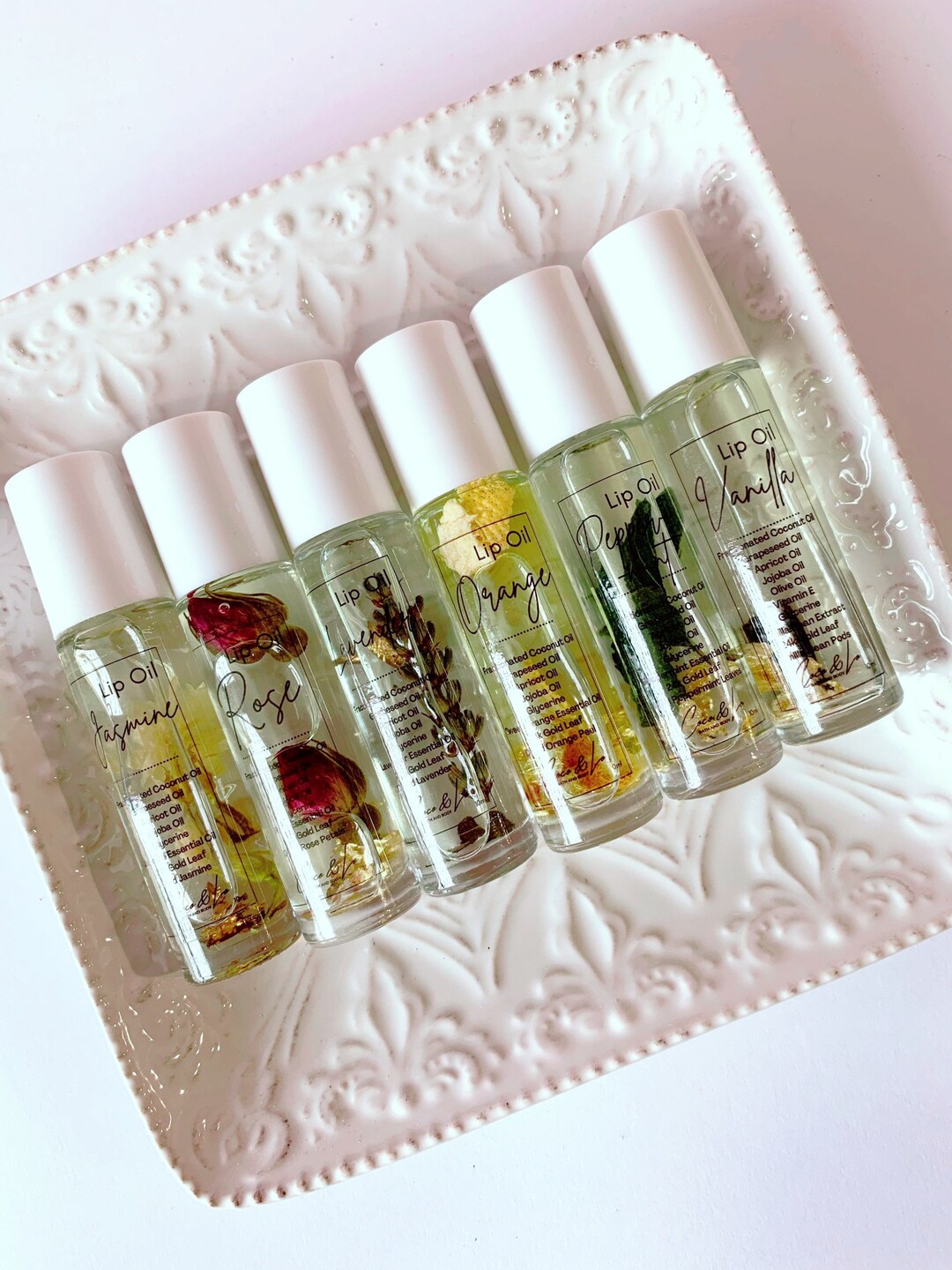 NEW SCENTS Lip Oil Treatment 24k Infused Hydrating & Etsy Australia