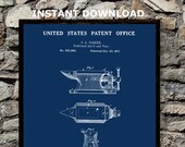 1877 Anvil Vise Combo Patent Print Instant Download-Anvil Vise Print Blacksmith Steel Worker Art Print-Games Room Art-Man Cave Blacksmith