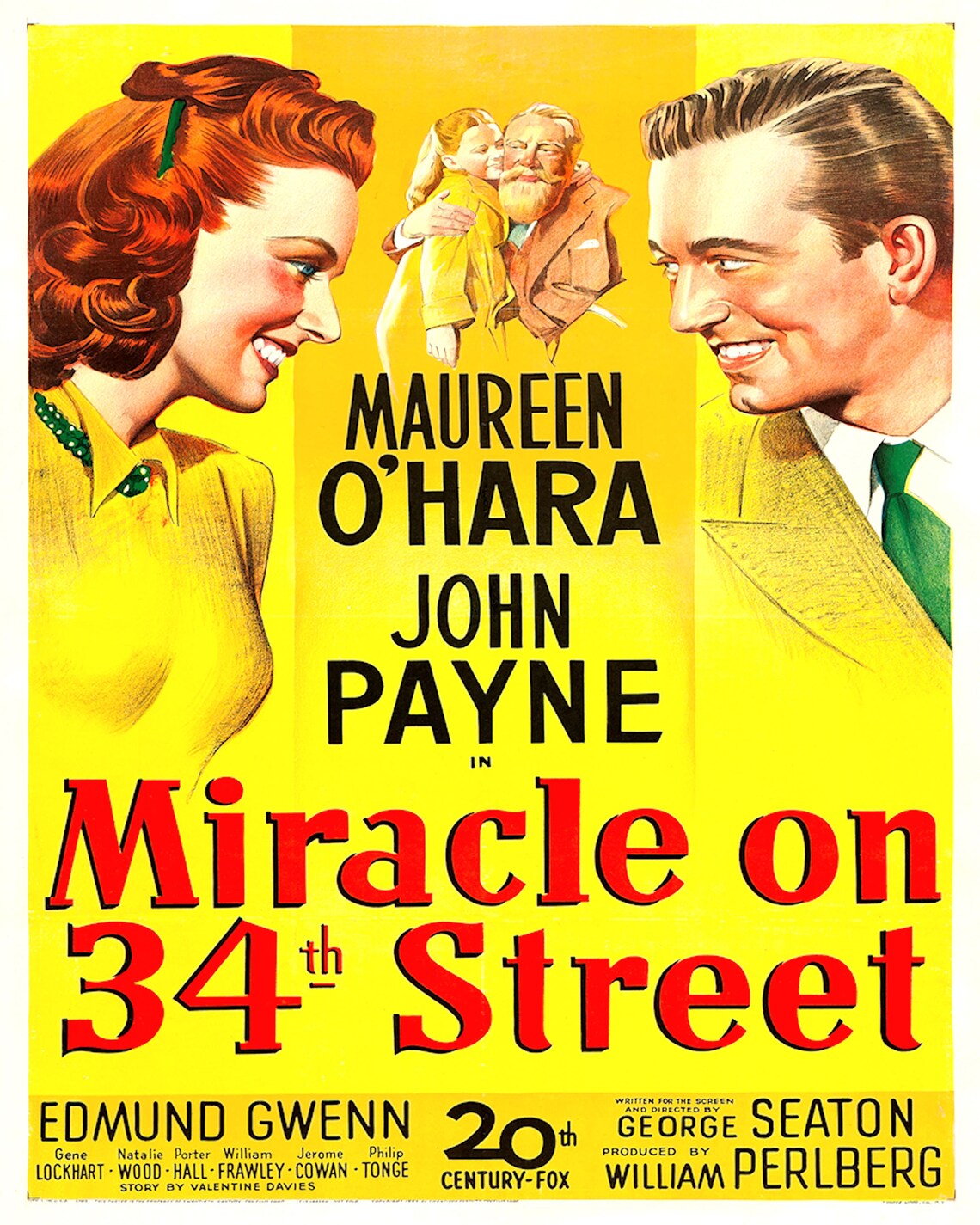 Miracle Sur La 34e Rue 1947 Miracle On 34th Street 1947 Movie Poster Print Digital | Etsy