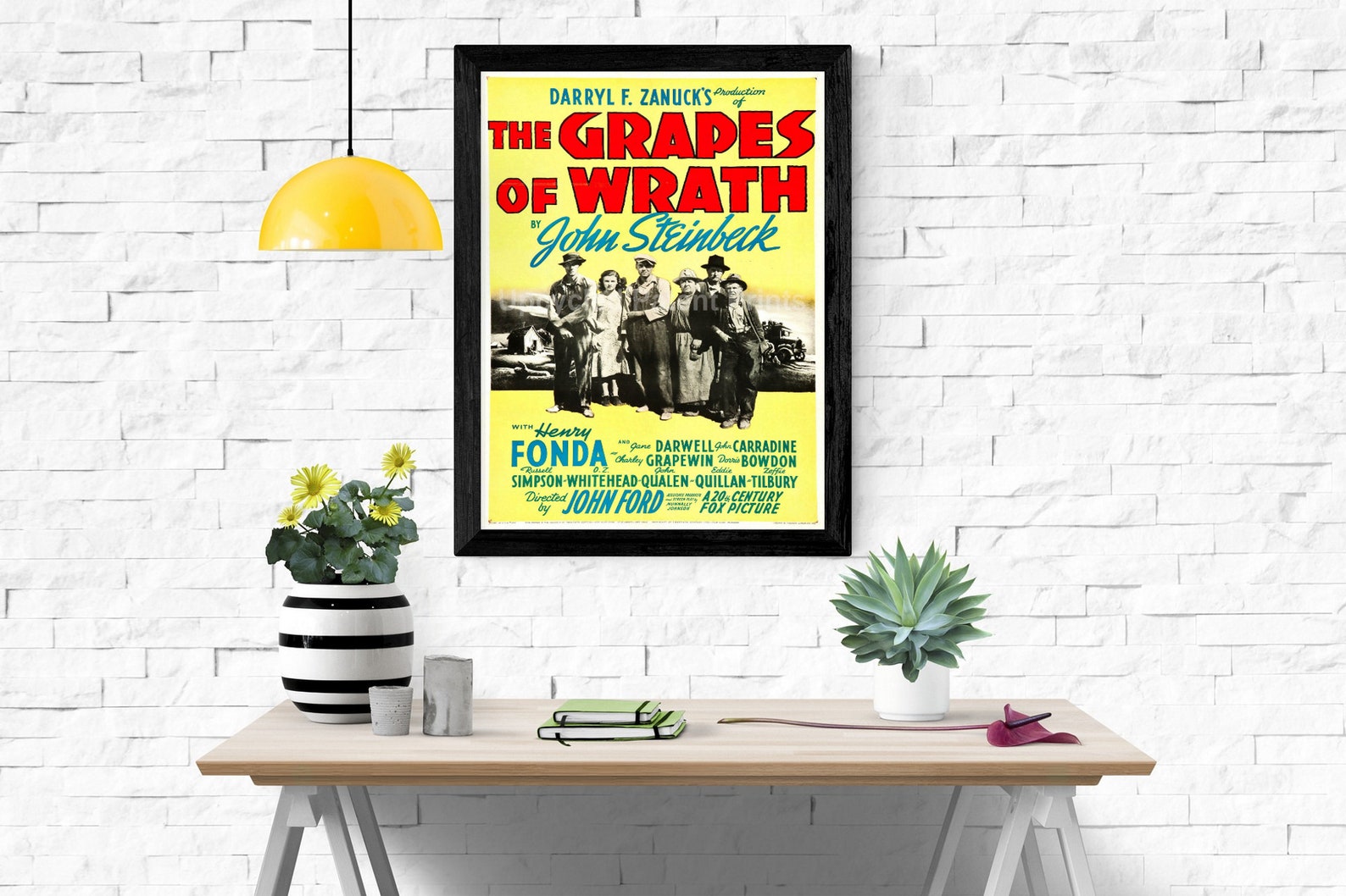 Grapes Of Wrath 1940 Digital Movie Poster Print Instant Etsy