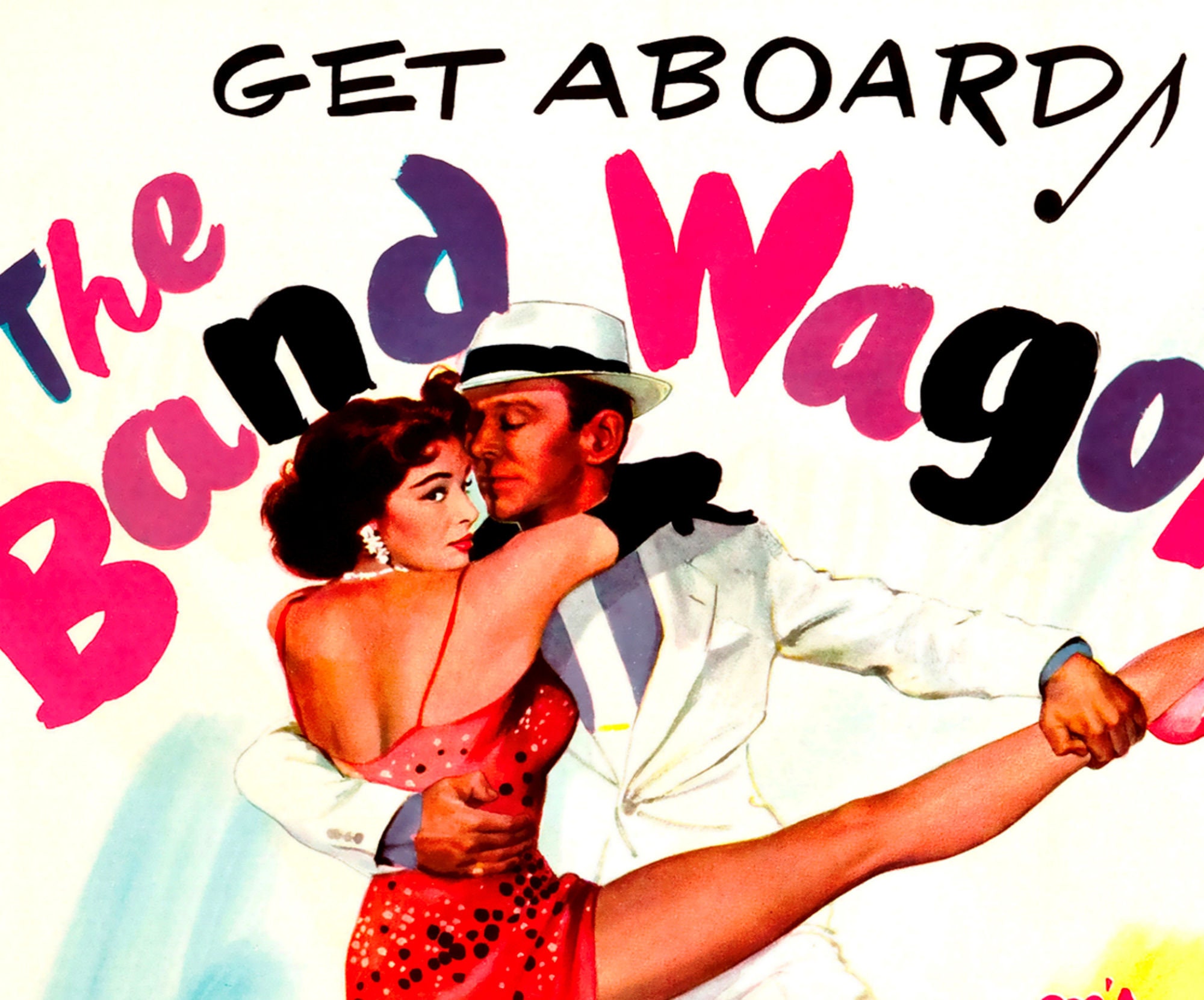 The Band Wagon 1953 Movie Poster Prints Fred Astaire Cyd Etsy