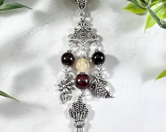 Demeter and Persephone Necklace - Greek Goddesses, Deity Jewelry