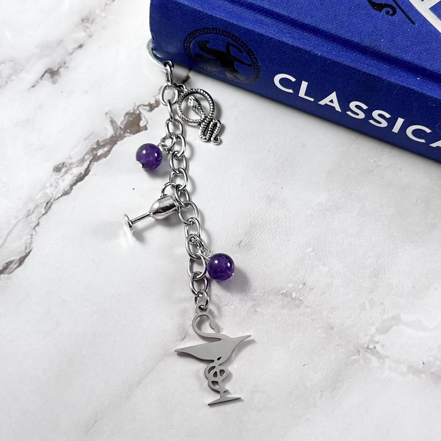 Hygieia Bookmark, Greek Goddess of Health and Hygiene, Greek Mythology, Hygiea, Hygeia