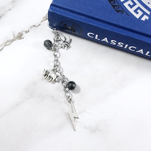 Zeus Bookmark, Greek God, Greek Mythology, Jupiter, Metal Bookmark, Book Accessory,