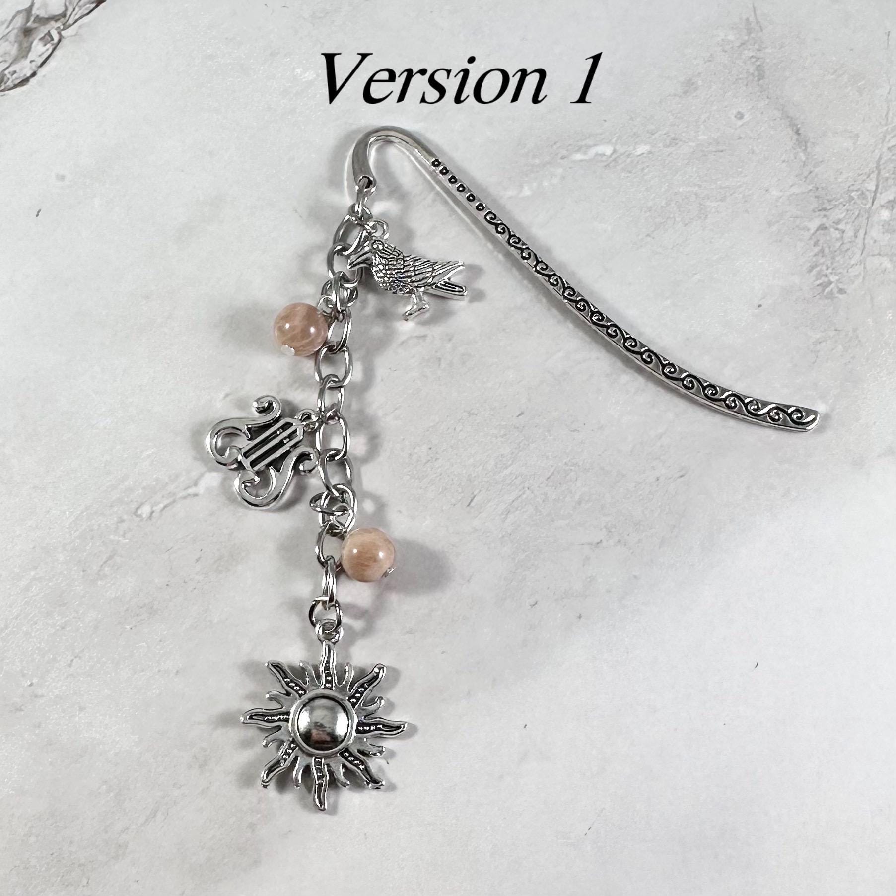 Apollo Bookmark: Greek Mythology Charm Book Accessory - Etsy