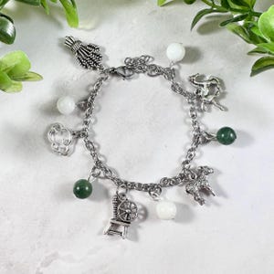 Mokosh Charm Bracelet, Mokosz, Slavic Goddess, Slavic Gods, Slavic Mythology, Pagan, Paganism