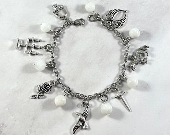 The Albatross Charm Bracelet, Music Inspired Jewelry