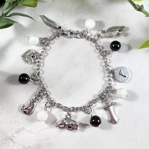 Freyja Charm Bracelet – Deluxe Version, Norse Goddess Pagan Jewelry image 1