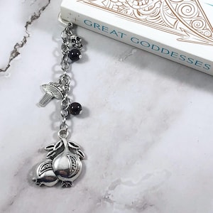 Persephone Bookmark, Greek Goddess, Greek Mythology, Queen of the Underworld, Metal Bookmark, Book Accessory, Hellenic
