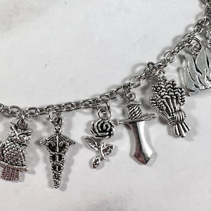 Greek Mythology Charm Bracelet: Olympian Gods & Goddesses Jewelry image 6