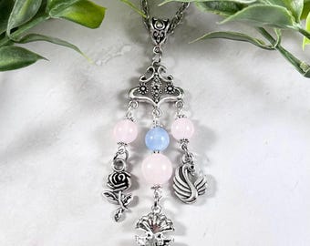 Aphrodite Pendant Necklace: Greek Mythology Jewelry, Goddess of Love and Beauty