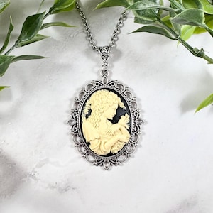 Aphrodite Cameo Necklace, Goddess Jewelry, Venus, Greek Mythology, Roman Mythology, Victorian, Gothic, Witch, Witchy Necklace, Gift