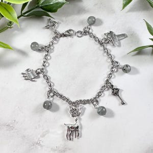Pulsera con dijes de Ifigenia, joyería de mitología griega