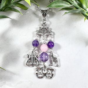 Nine Muses Pendant Necklace, Greek Mythology Jewelry, Muse, Greek Goddess, Hellenic