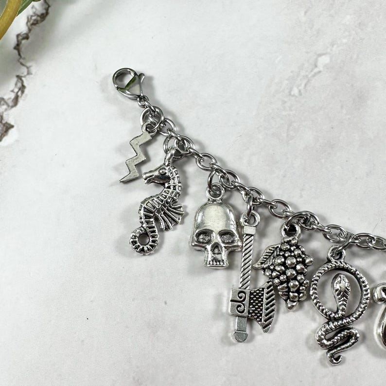 Greek Mythology Charm Bracelet (Deluxe Version) - Olympian Gods & Goddesses image 3