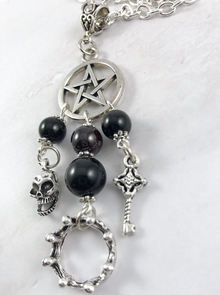 Hades Necklace Greek God of the Underworld Greek Mythology - Etsy