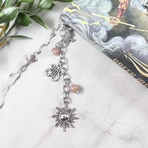 Apollo Bookmark, Greek God, Greek Mythology, Apollon, Metal Bookmark, Book Accessory, Hellenic