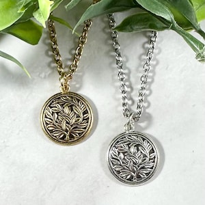 Apollo’s Laurel Necklace, Greek Mythology Jewelry, Ancient Greece, Laurel Wreath