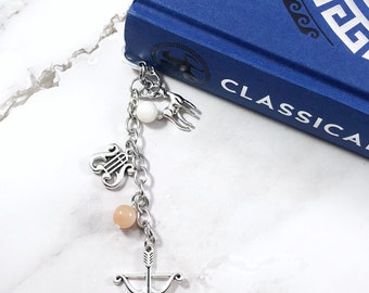 Artemis and Apollo Bookmark: Greek Mythology Book Accessory