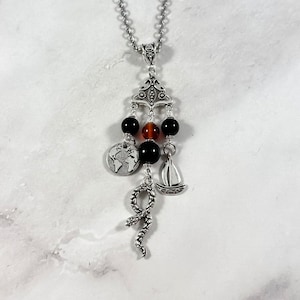 Jörmungandr Necklace, Jormungandr, World Serpent from Norse Mythology