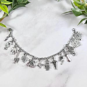 Greek Mythology Charm Bracelet: Olympian Gods & Goddesses Jewelry image 2